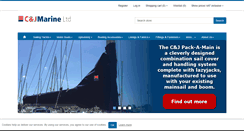 Desktop Screenshot of cjmarine.co.uk